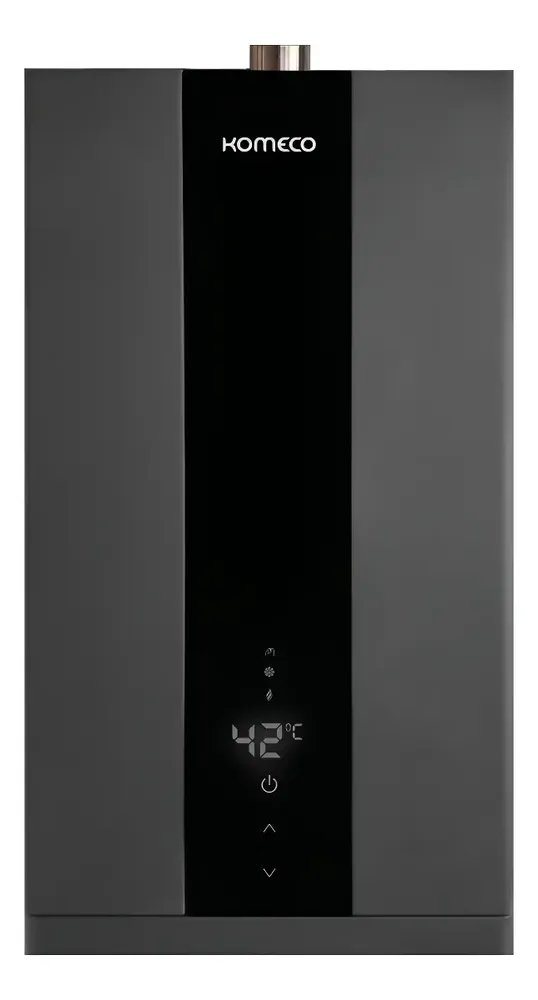 Aquecedor de água a Gás Komeco Ko 21 Bk Home Preto 21 Litros Glp