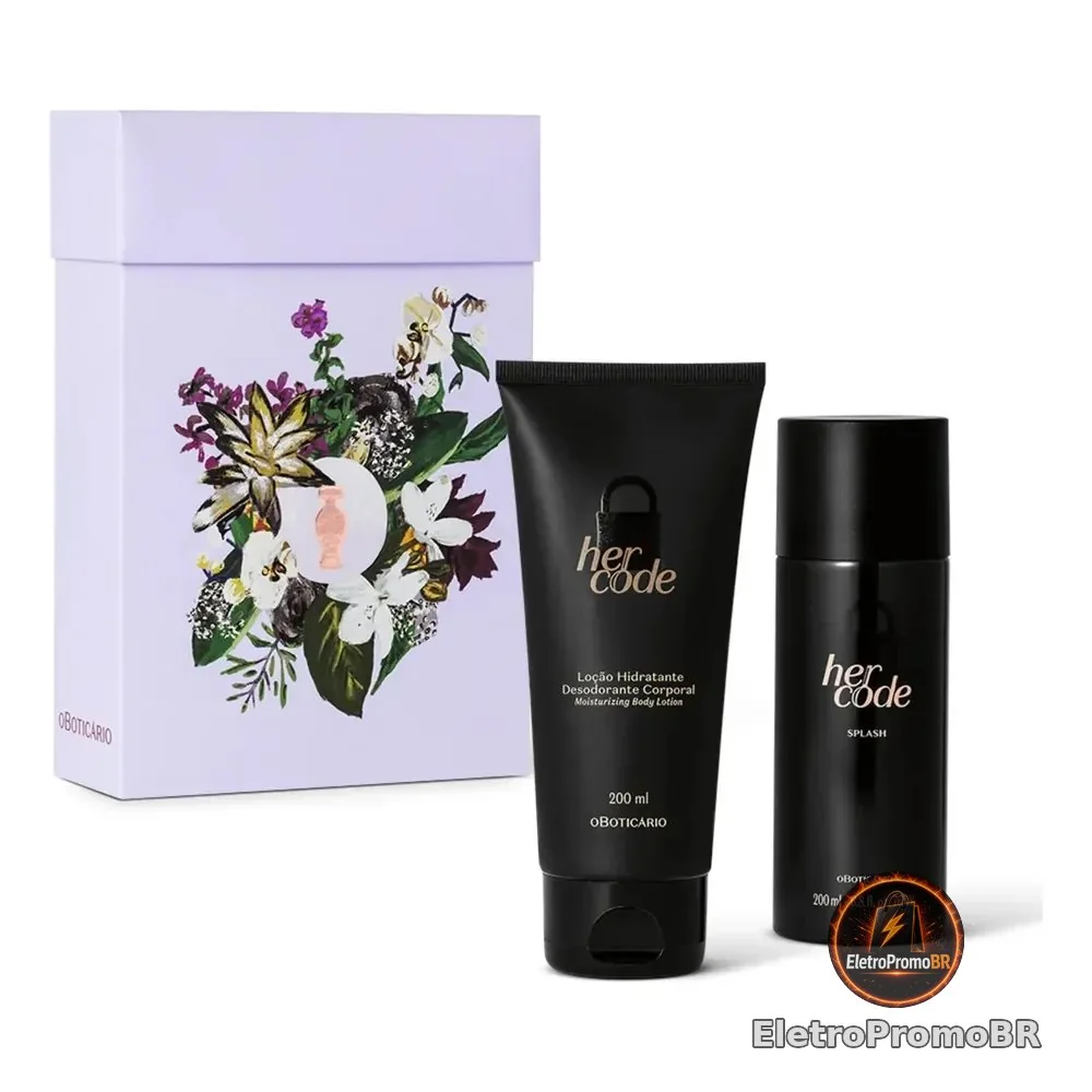 ⚡O Boticário Her Code Splash Kit Presente⚡