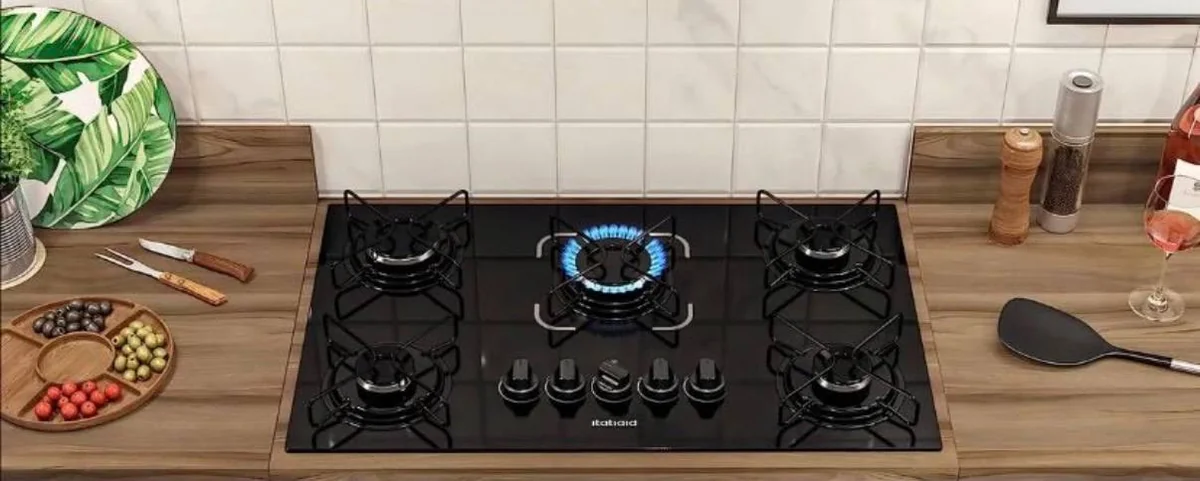 Cooktop Itatiaia Essencial 5 Bocas Preto